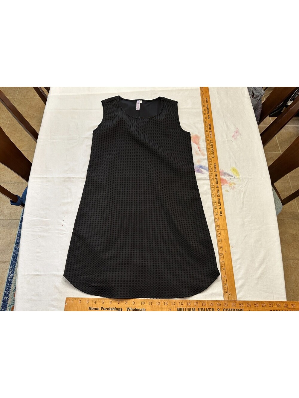 Alya Sleeveless Dress Black Cocktail Francesca's Zip Sides New With Tag